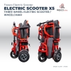 Fresco Electric Scooter X5 | Three Wheel Electric Scooter / Wheelchair Scooter Electric Scooter Bike - Fresco Bike