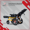 Fresco Lie Down Electric Wheelchair Automatic Reclining Wheelchair Electric Wheelchair Wheelchair - Fresco Bike