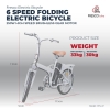 Electric Bike Folding Bicycle 6 Speed 250W Bicycle Electric Bicycle - Fresco Bike