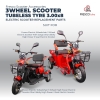 3 Wheel Electric Scooter (New) Tubeless Tyre 3.00x8 Spare Part Electric Scooter Bike - Fresco Bike