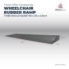 Wheelchair Rubber Threshold Ramp 90 x 25 x 4.5cm Ramp Wheelchair - Fresco Bike