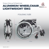 Aluminum Wheelchair Lightweight 13kg Aluminium Alloy Wheelchair Manual Wheelchair Wheelchair - Fresco Bike