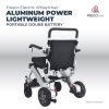 Electric Wheelchair Power Aluminum Lightweight Portable Double Battery Electric Wheelchair Wheelchair - Fresco Bike
