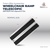 Telescopic Aluminium Wheelchair Ramp 150kg Cap each pair 41 x 7.5in Ramp Wheelchair - Fresco Bike