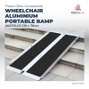 Wheelchair Aluminium Ramp Portable (Antislip) 120 X 76cm Ramp Wheelchair - Fresco Bike