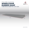 Wheelchair Rubber Threshold Ramp 90 x 20 x 4cm Ramp Wheelchair - Fresco Bike