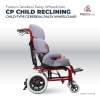 Cerebral Palsy Child Wheelchair Reclining with Detach Seat for Car Manual Wheelchair Wheelchair - Fresco Bike