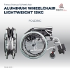 Aluminum Wheelchair Lightweight 13kg Aluminium Alloy Wheelchair Manual Wheelchair Wheelchair - Fresco Bike