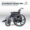 Fresco Electric Wheelchair Aluminum Sport Rim Double Battery Electric Wheelchair Wheelchair - Fresco Bike