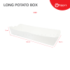 Long Potato Plain Box 100psc Packaging