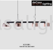 Designer Pendant Light Rose Gold (D1223-4-RG) Long Shape Pendant Light PENDANT LIGHT
