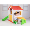 29019 Big Playhouse With Slide Play House  Playground Indoor 