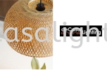 Bamboo Pendant Light (size: D380 / D450mm) AA22 Rope / Wood / Bamboo Pendant Light PENDANT LIGHT