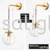 Clear Glass Wall Light Loft Nordic Wall Light WALL LIGHT