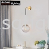 Clear Glass Wall Light Loft Nordic Wall Light WALL LIGHT