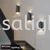 Led Updown Effect Wall Light - Modern (Black / White) Contemporary Wall Light  WALL LIGHT