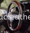 TOYOTA HARRIER STEERING WHEEL REPLACE LEATHER  Steering Wheel Leather