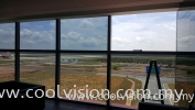 Window Film : V-Pro 20 ( Dark Grey ) Tinted Window Film @ Sepang ( Air Asia ) Tinted Film