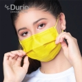 Durio 545 Trendish 4 Ply Surgical Face Mask- Neon Yellow