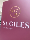 Road Signage - St Giles Hotel Signboard