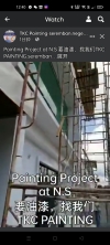 Painting project at N.S painting project at N.S Painting Service 油漆服务
