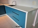  3 RESIDENCES CONDOMINIUM, JELUTONG KITCHEN CABINET -MELAMINE DOOR  KITCHEN CABINET 