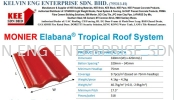 ELABANA MONIER TROPICAL ROOF SYSTEM MONIER