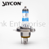 H4 12V 60/55W (Double Blue With Platinum) Slycon Halogen Bulbs