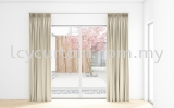 Belgium Origin Acacia Mex 28 Sand Textured Curtain Curtain