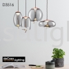 Designer Pendant Lighting - D3516 Glass Pendant Light PENDANT LIGHT