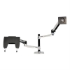 LX DUAL STACKING ARM - ERGOTRON 45248026 (POLISHED ALUMINUM) LX DESK ERGOTRON PRODUCTS