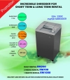 incredible shredder for  short term & long term rental Shredder Rental