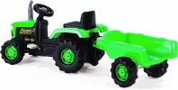 TD8053 Tractor Pedal Operated With Trailer Ching Ching Taiwan Playground Indoor 