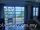 UV Reflective Window Film : Blue / Silver - 2Ply Tinted Window Film @ Puchong Tinted Film