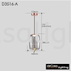 Designer Pendant Lighting - D3516 Glass Pendant Light PENDANT LIGHT