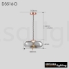 Designer Pendant Lighting - D3516 Glass Pendant Light PENDANT LIGHT