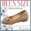 PlusSize Women 2 inch Wedges Shoes- PS-2188-6 APRICOT Colour Plus Size Shoes