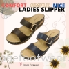 Comfort Ladies Flat Slippers -PS-291-6 BROWN Colour  Ladies Slippers & Sandals