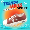 Trendy & Sportive Ladies Shoes -TF-2222 PINK Colour Ladies Sport Shoes
