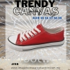 Trendy Ladies Casual Canvas Sneaker Shoe- TF-880  RED Colour Ladies Sport Shoes