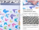 Colorful Butterfly Bubble Mailer Padded Self Seal Mail Shipping Bags Bubble Mailers Packaging