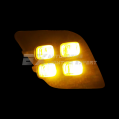 Toyota Hilux Revo 15-16 - LED DRL Daylight Cover (4 Eyes Design)