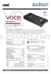 Audison Voce AV Quattro Class AB 4 Channel Amplifier  Audison Amplifier