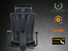 Ergonomic Office Chair 033-3D-BLK (10 years warranty) Ergonomic Office Chair