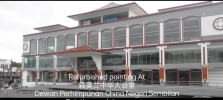 Refurbished paint project atɭл#Dewan Perhimpunan China Negeri Sembilan TKC PAINTING /SITE PAINTING PROJECTS