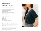 NHB 2800 Glance Polo Tee Polo Shirt Uniform & Caps