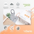 Durio 904 KF94 Active Carbon Respirator - 40pcs