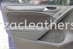 VOLKSWAGEN GOLF DOOR PANEL WRAPPING REPLACE  Car Door Panel Leather