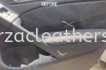 VOLKSWAGEN GOLF DOOR PANEL WRAPPING REPLACE  Car Door Panel Leather