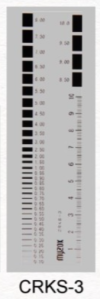 MYZOX CRACK SCALE CRKS-3 CRACK SCALE CRACK MONITORING